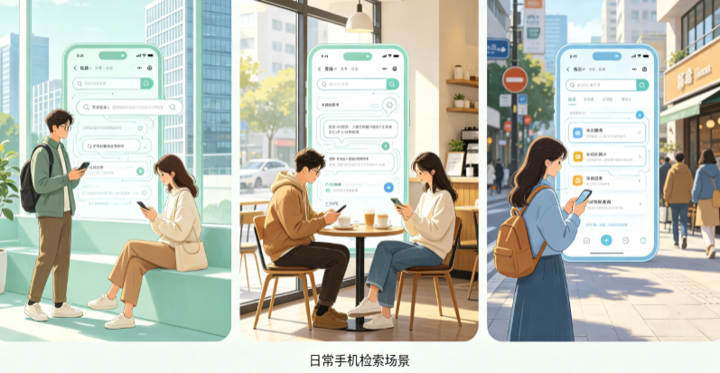 龙港区普通人日常手机使用场景拆解：GEO 与 AI 优化如何改变信息检索体验