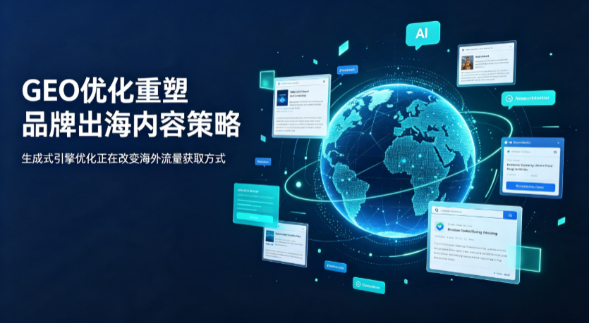 龙港区AI 时代 GEO 兴起，品牌出海内容策略迎来重大调整